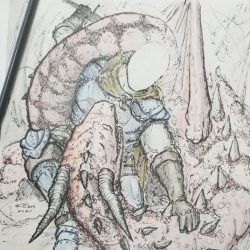 Kelly Eros - Concept Art - Dragon Warrior