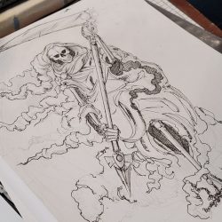 Kelly Eros - Concept Art - Grim Reaper